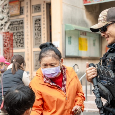 鳳山開漳聖王廟牆面彩繪